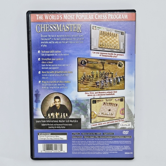 PlayStation 2 - Chessmaster Game 2003 - Picture 2 of 5